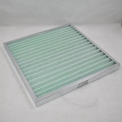 Высокоэффективный складчатый панельный фильтр 592х592х45 G4